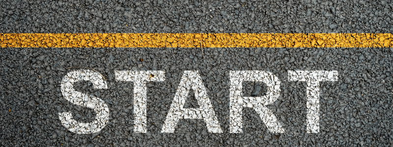 starting line image