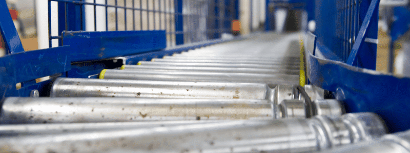 stopped conveyor